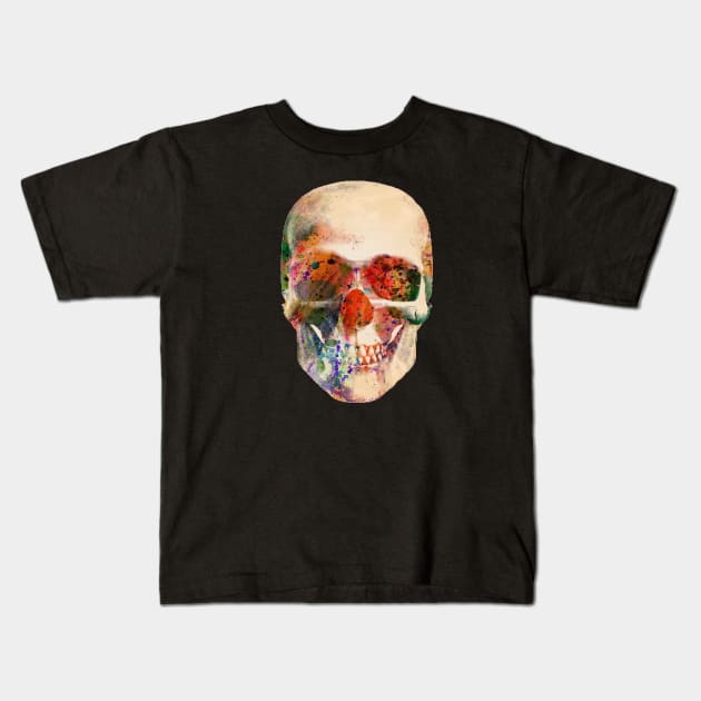 Scull 6 Kids T-Shirt by MARK ASHKENAZI